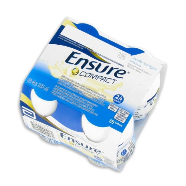Ensure Compact Vaniglia 4 Bottiglie Da 125 Ml Ensure Compact Vaniglia 4 Bottiglie Da 125 Ml