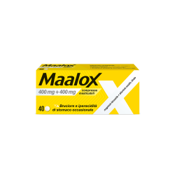 Maalox 40 Compresse Masticabili 400 Mg + 400 Mg