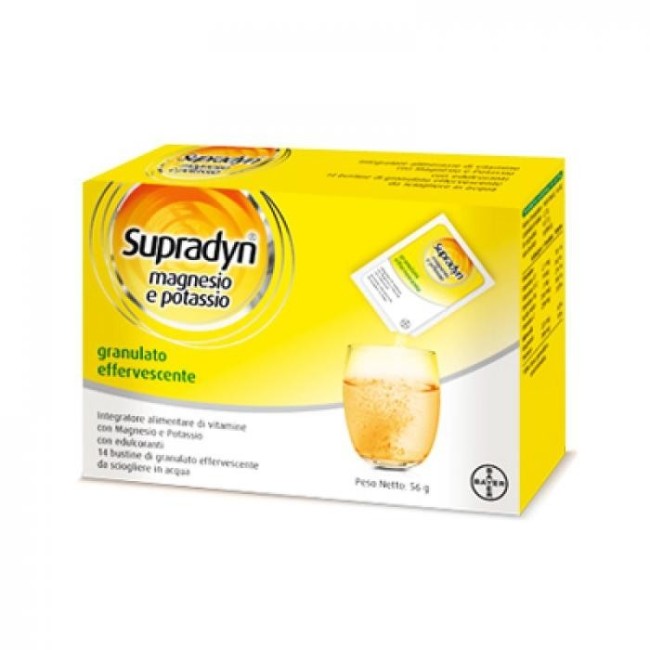 Supradyn Magnesio Potassio 14 Bustine Supradyn Magnesio Potassio 14 Bustine