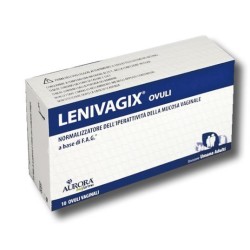 Lenivagix Ovuli Vaginali 10 Pezzi