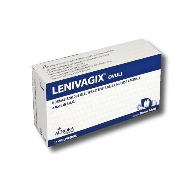 Lenivagix Ovuli Vaginali 10 Pezzi