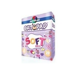 Cerotto Oculare Per Ortottica Ortopad Soft Girls Junior 20 Pezzi