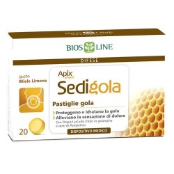 Apix Propoli Sedigola Miele Limone 20 Pastiglie