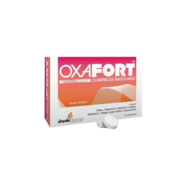Oxafort Blister 48 Compresse Masticabili In Astuccio 72 G