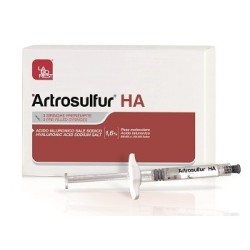 Siringa Intra-articolare Artrosulfur Ha Acido Ialuronico 1,6% 2 Ml 3 Pezzi