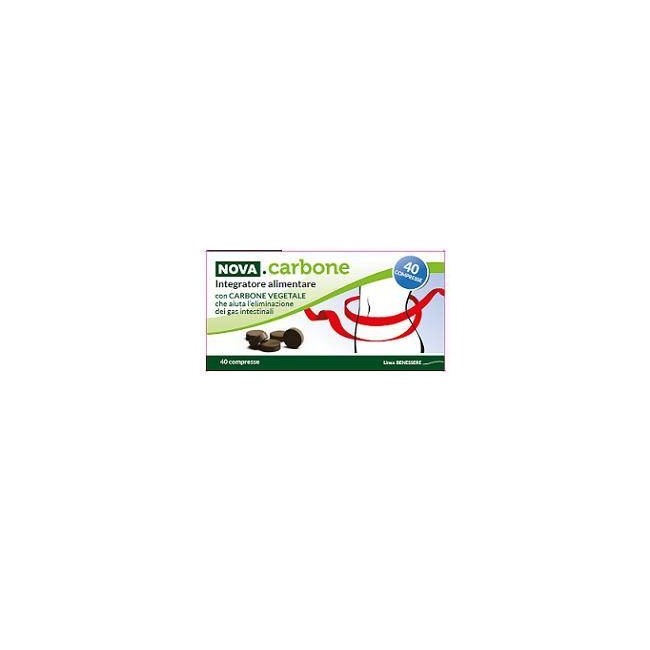Nova Carbone Vegetale 40 Compresse