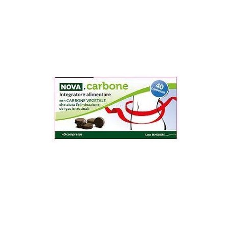 Nova Carbone Vegetale 40 Compresse