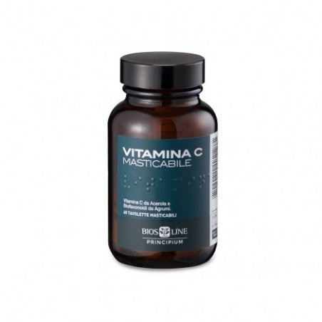 Principium Vitamina C Naturale 60 Compresse Masticabili 72 G