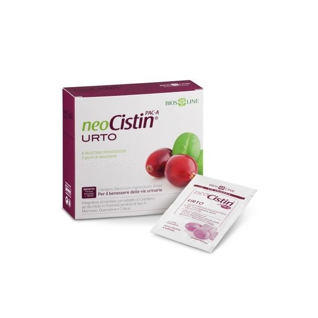 Neocistin Pac A Urto 6 Bustine Monodose Neocistin Pac A Urto 6 Bustine Monodose
