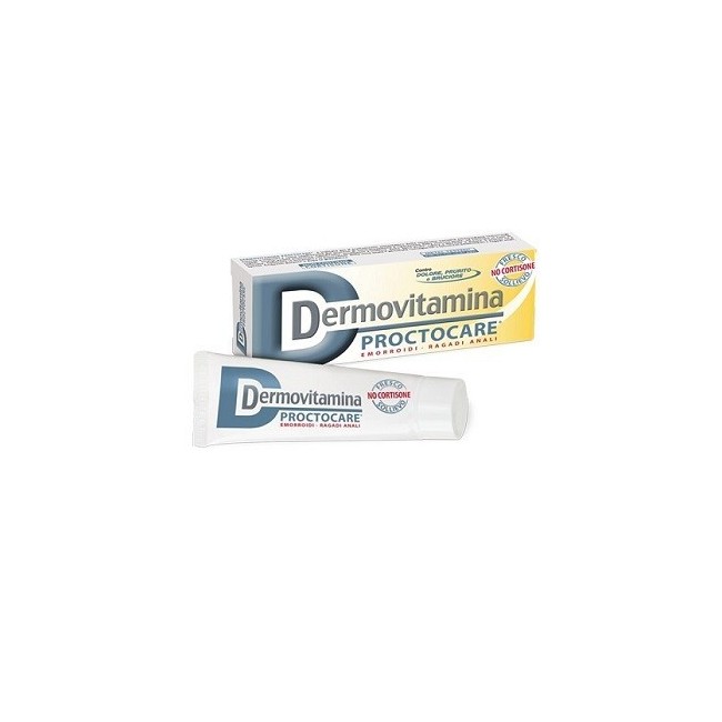 Dermovitamina Proctocare Crema Emorroidi Ragadi Anali 30 Ml Con Cannula Dermovitamina Proctocare Crema Emorroidi Ragadi Anali 30 Ml Con Cannula