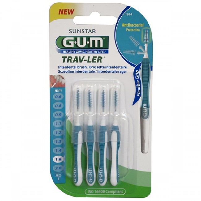 Gum Trav-ler 1,6 Scovolino Promo 4 + 2 Pezzi Gum Trav-ler 1,6 Scovolino Promo 4 + 2 Pezzi