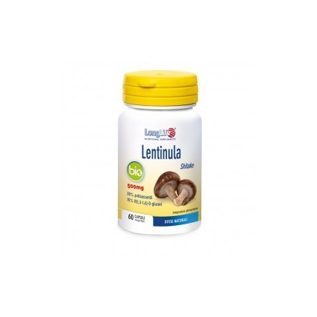 Longlife Lentinula Bio 60 Capsule Vegetali Da 595 Mg