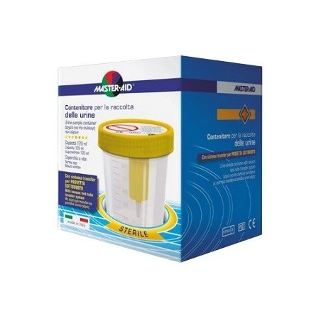 Contenitore Raccolta Urina Sottovuoto Master-aid 120 Ml Contenitore Raccolta Urina Sottovuoto Master-aid 120 Ml