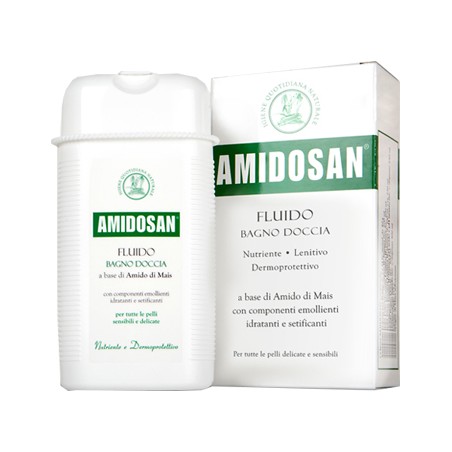 Amidosan Fluido Bagno Doccia Nutriente Lenitivo Rinfrescante 300 Ml