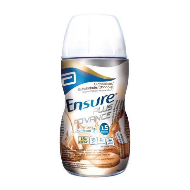 Ensure Plus Advance Cioccolato 4 Bottiglie Da 220 Ml Ensure Plus Advance Cioccolato 4 Bottiglie Da 220 Ml