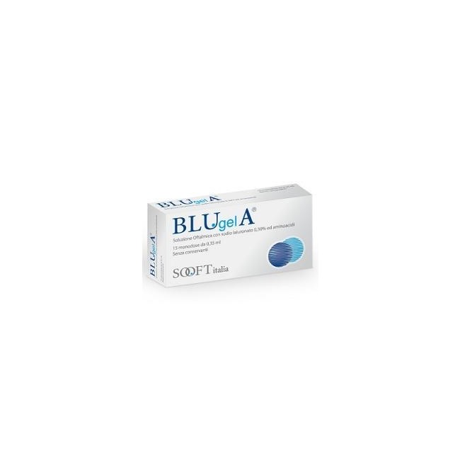 Blu Gel A Monodose Gocce Oculari 15 Contenitori Monodose