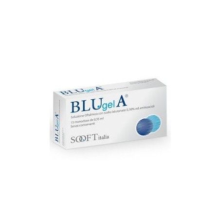 Blu Gel A Monodose Gocce Oculari 15 Contenitori Monodose