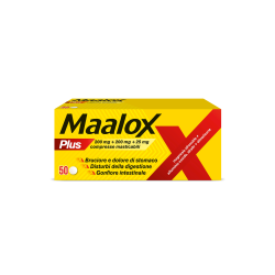 Maalox Plus 50 Compresse Masticabili