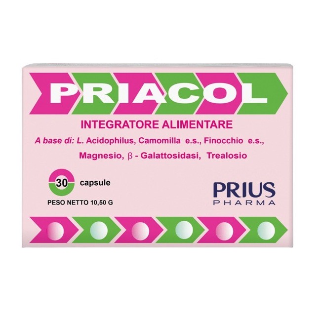 Priacol 30 Capsule Due Blister Da 15 Capsule