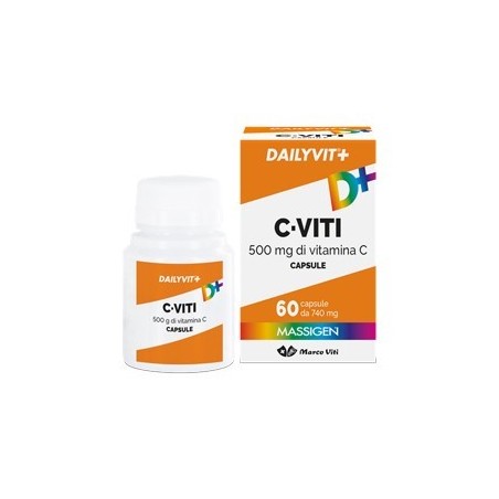 Massigen C Viti 500mg Di Vitamina C 60 Capsule