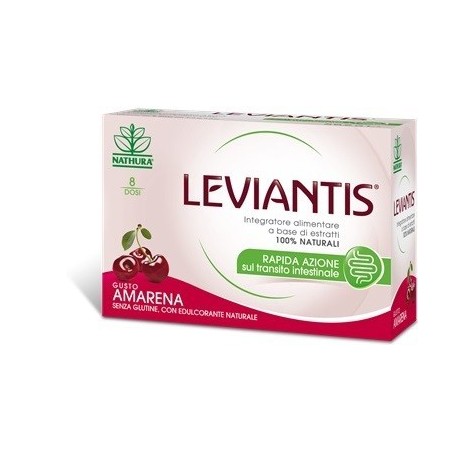 Leviantis Senza Glutine Gusto Amarena 8 Dosi / 16 Buste