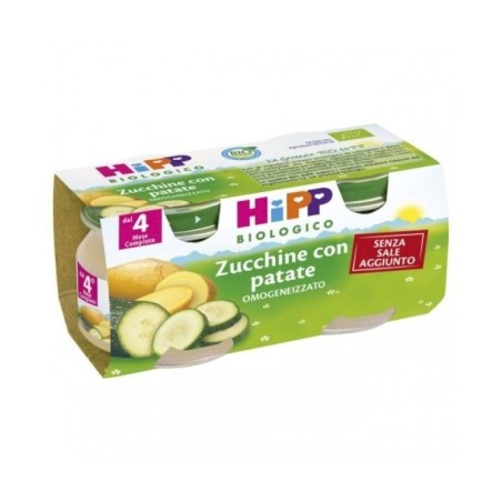 Hipp Bio Hipp Bio Omogeneizzato Zucchine Con Patate 2x80 G Hipp Bio Hipp Bio Omogeneizzato Zucchine Con Patate 2x80 G