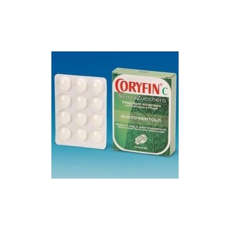 Coryfin C Senza Zucchero Mentolo 48 G
