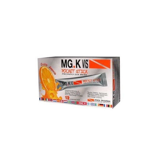 Mgk Vis Pocket Stick Arancia 12 Bustine Stick Pack