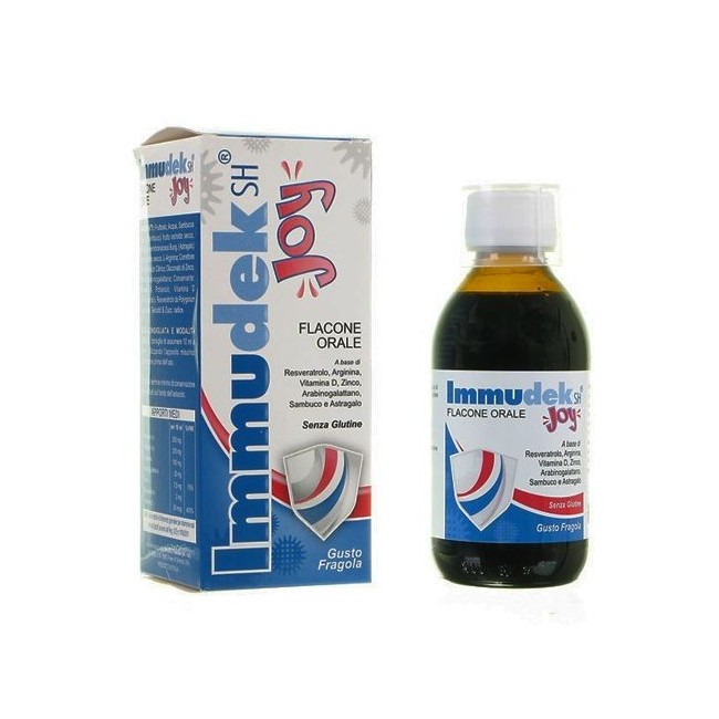 Immudek Joy Gusto Fragola 200 Ml Immudek Joy Gusto Fragola 200 Ml