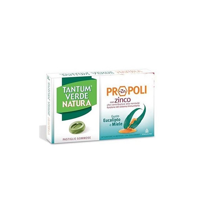 Tantum Verde Natura Pastiglie Gommose Eucalipto & Miele 30 G
